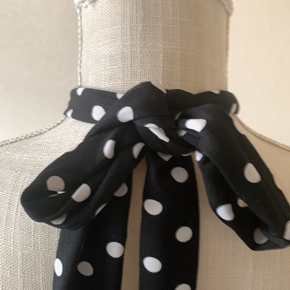 Polka Dot Halter Dress.. size Large, Excellent condition. - Picture 8 of 8